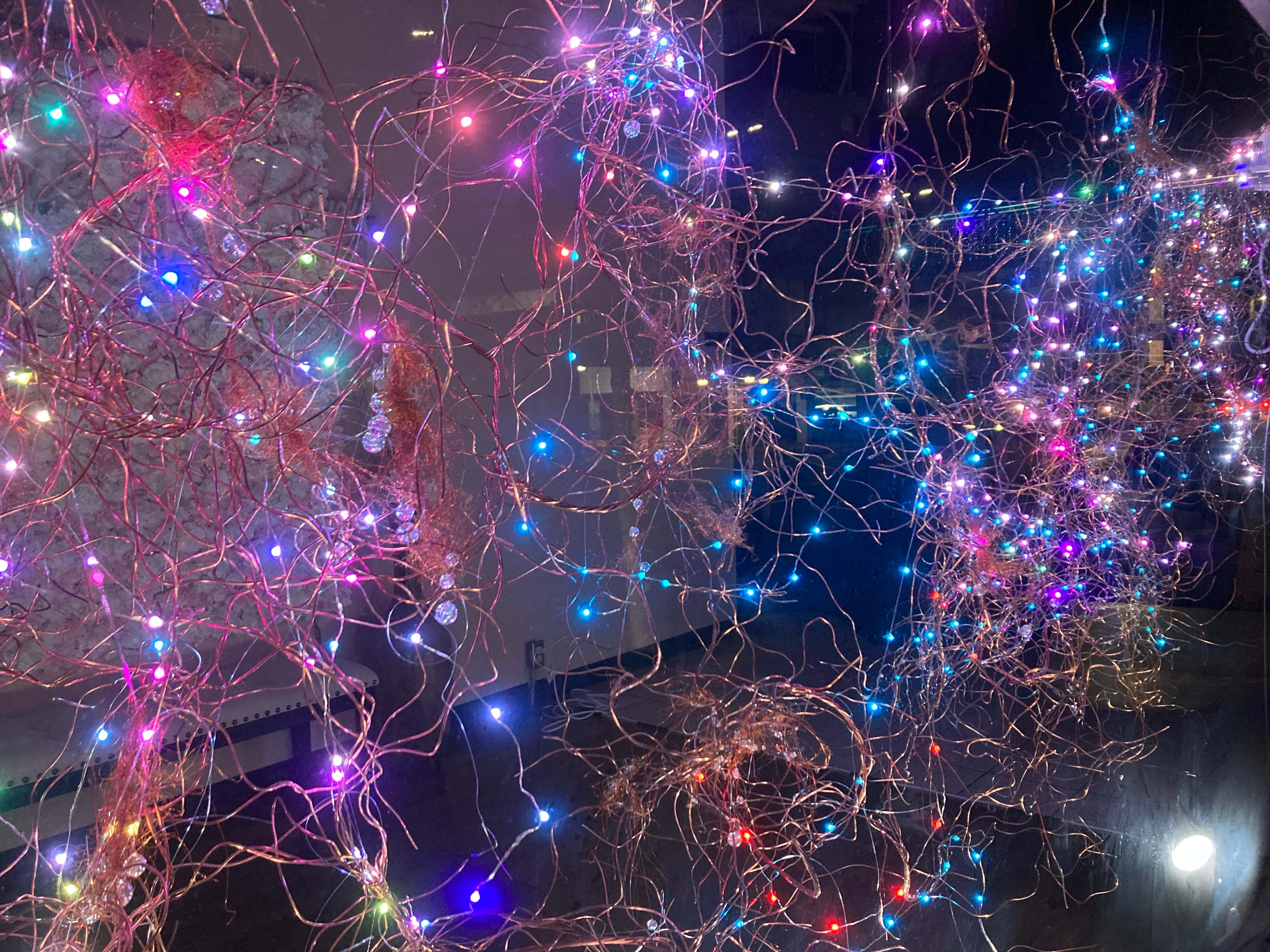 Neural Nebulous light art